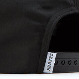 Ramblin' Man Hemp Snapback | Black | Seager Co.