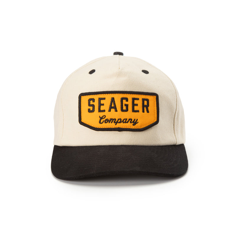 Wilson Snapback | Black + White | Seager Co.