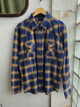 Dawson Shirt | Indigo + Beige | Indigofera