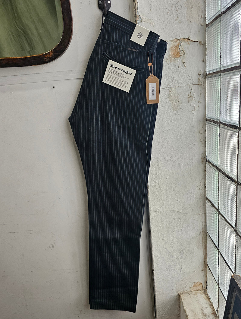 Swearengen Pant | Viridescent Stripe | Indigofera