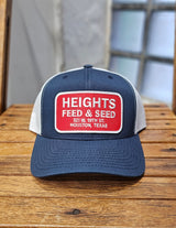 112 Richardson Hat | Heights Feed & Seed | White and Red | Manready Mercantile