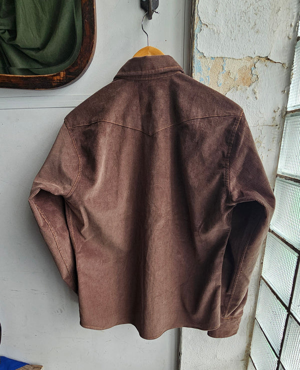 Ryman Corduroy Shirt | Dark Brown | Indigofera