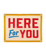 Here For You Camp Flag | Oxford Pennant