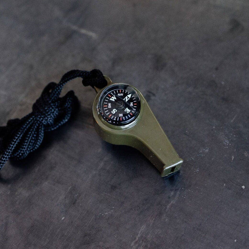 Lanyard Whistle + Thermometer/Compass | Bradley Mountain