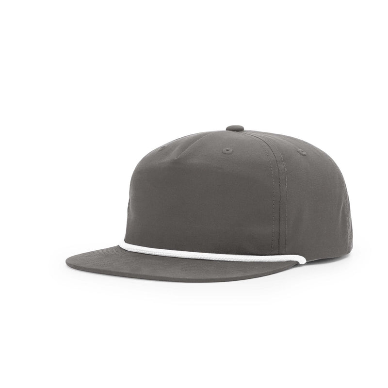 256 Richardson Hat | Work Hard Live Well | Black + White | Manready Mercantile