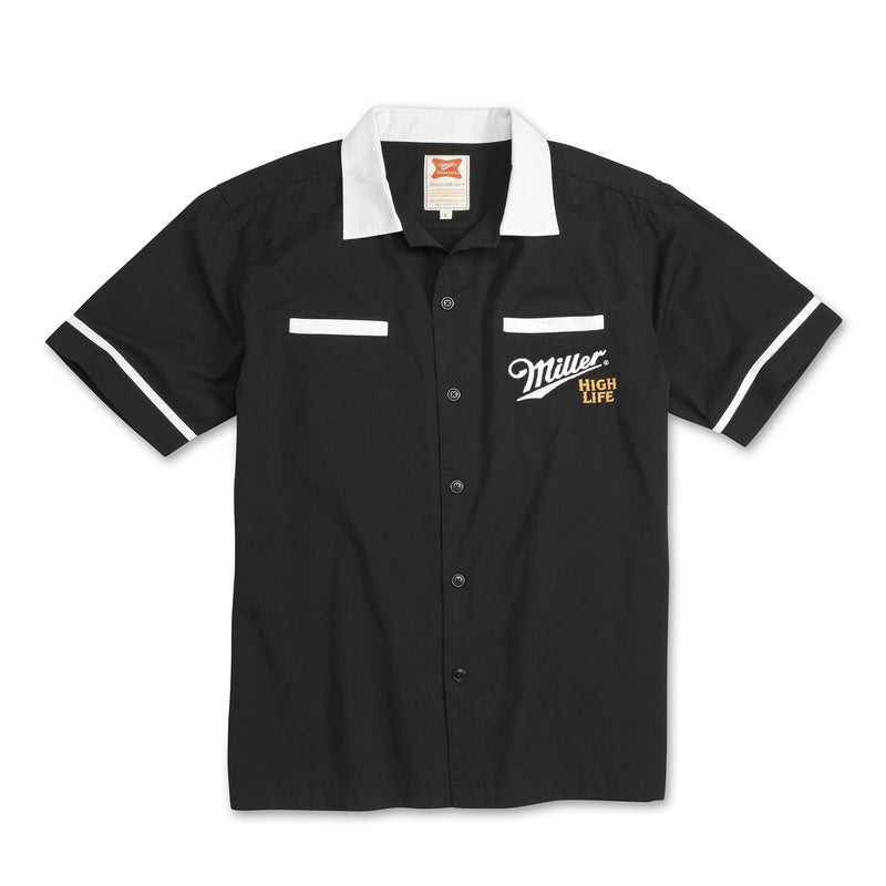 Lebowski Shirt | Miller High Life - Black | American Needle