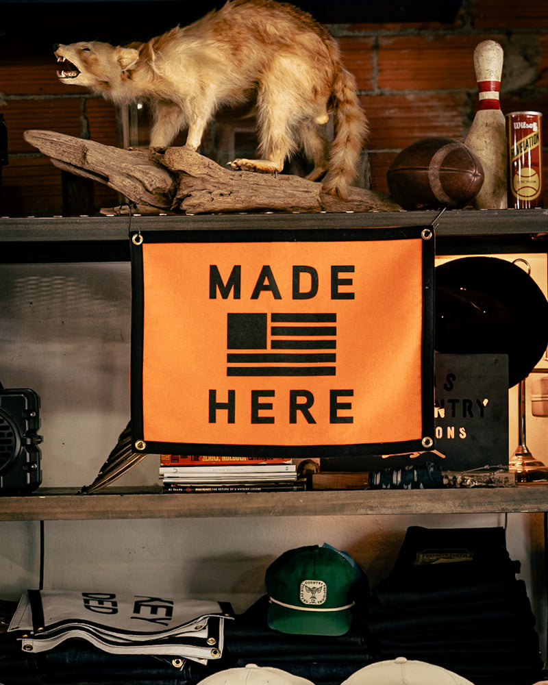 Banner | Made Here | Oxford Pennant x Manready Mercantile