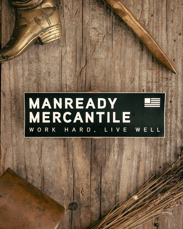 Sticker | Manready Mercantile | Black | Manready Mercantile