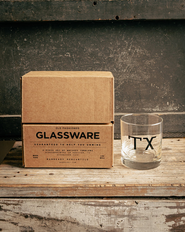 Old Fashioned Glassware | TX | Manready Mercantile