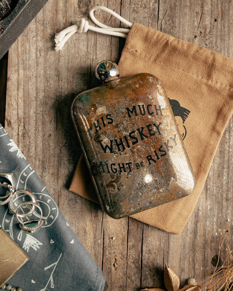 Risky Whiskey Flask | The Sneerwell