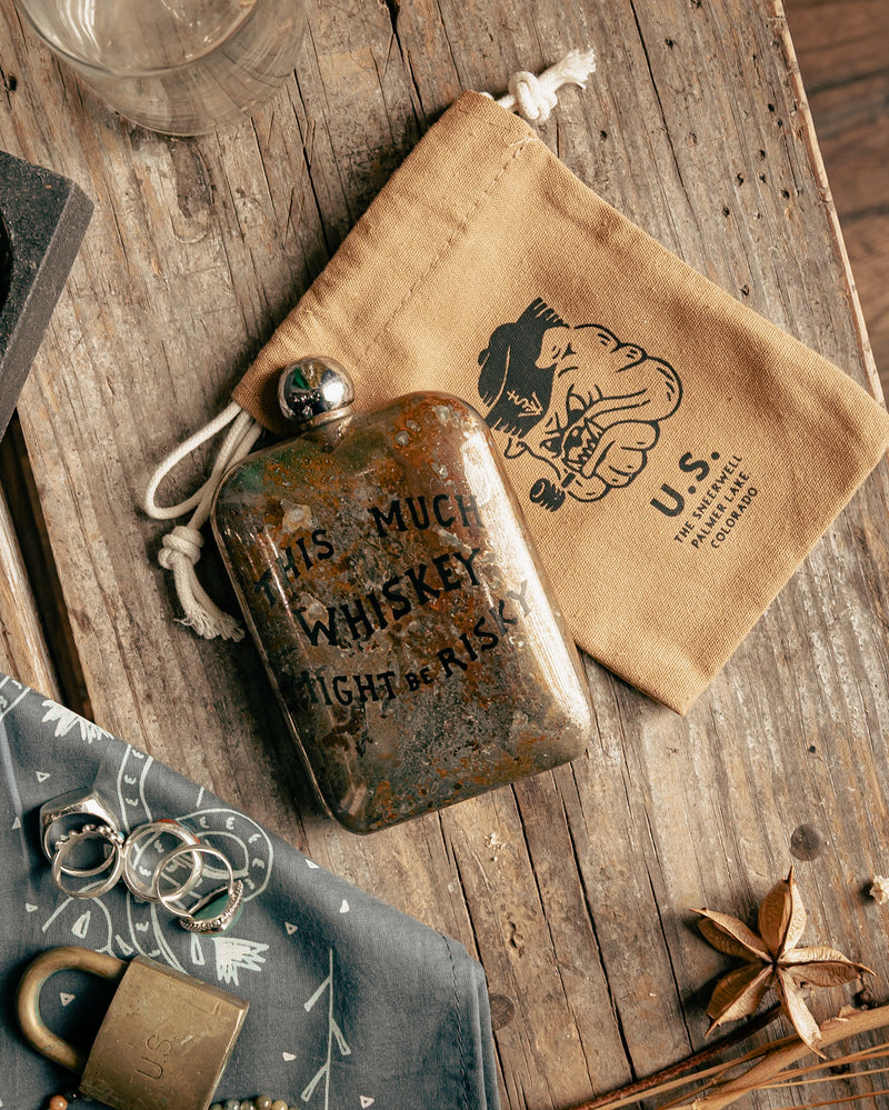 Risky Whiskey Flask | The Sneerwell