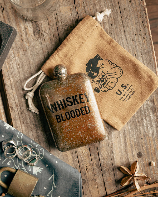 Whiskey Blooded Noble Flask | The Sneerwell