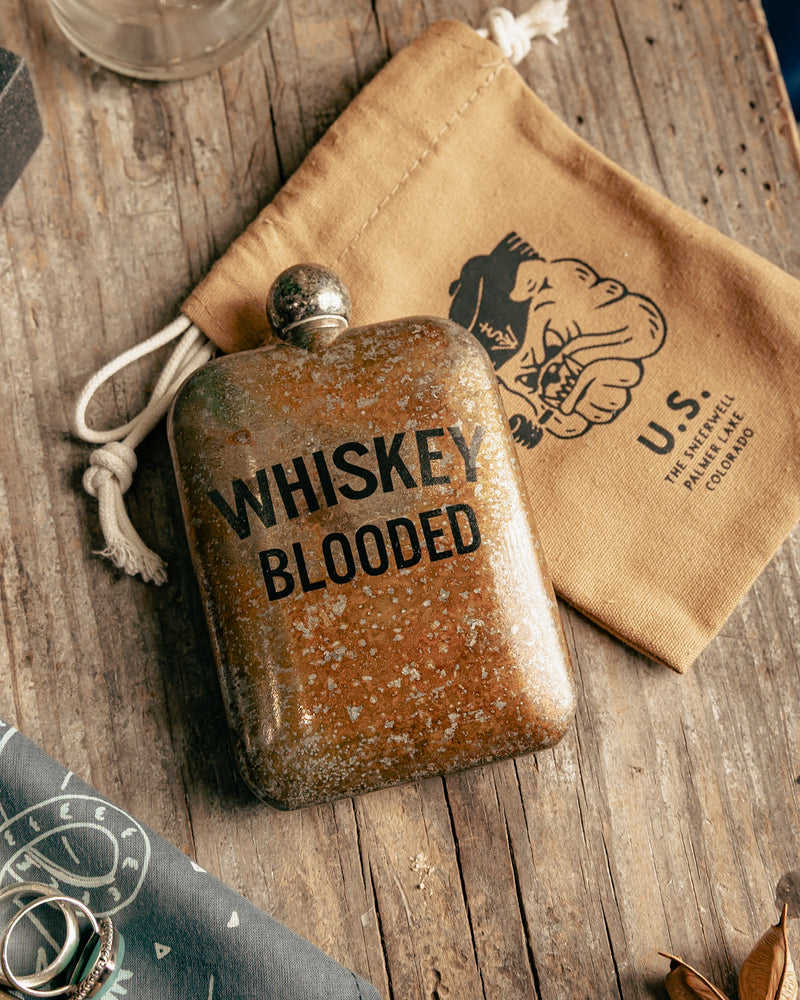 Whiskey Blooded Noble Flask | The Sneerwell