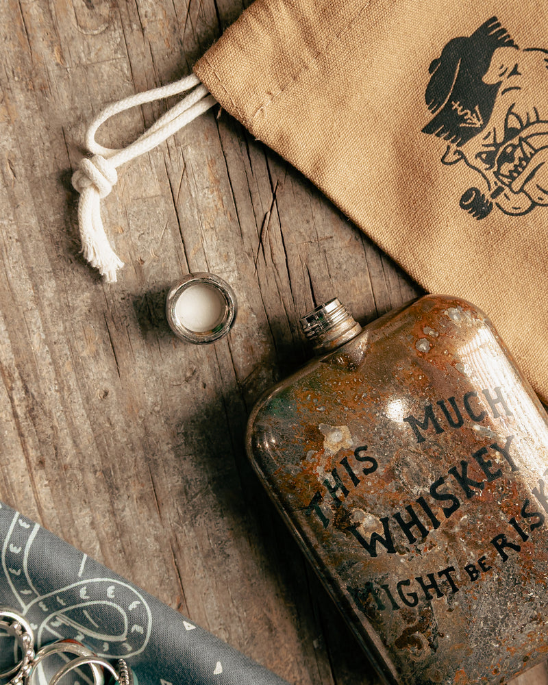 Risky Whiskey Flask | The Sneerwell