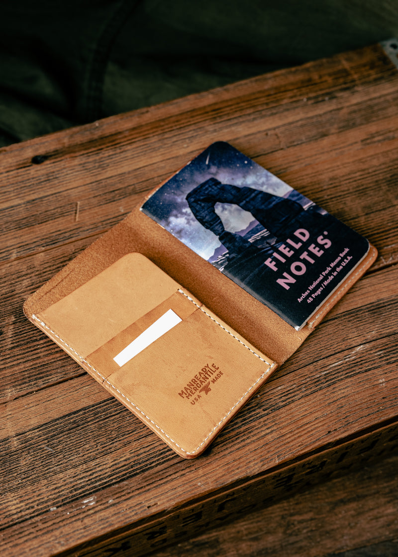 Leather Field Notes Wallet | Manready Mercantile