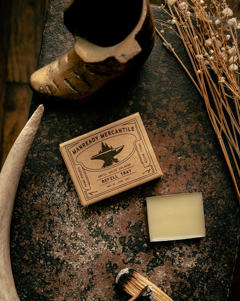 ANVIL | Solid Cologne Refill | Manready Mercantile