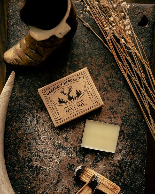 LORE | Solid Cologne Refill | Manready Mercantile