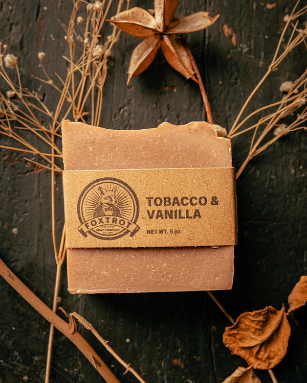 Bar Soap | Tobacco & Vanilla | Foxtrot Soap Company