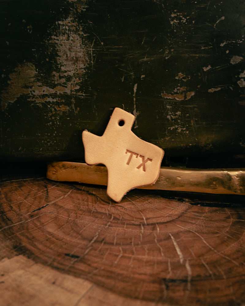 Leather Texas Key Tag | TX | Manready Mercantile