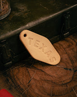 Leather Motel Key Tag | Texas | Manready Mercantile