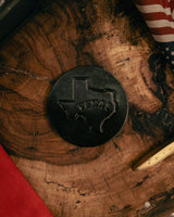 Leather Coaster | Texas Outline | Manready Mercantile