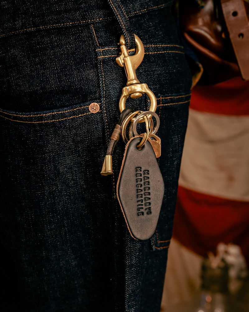 Leather Motel Key Tag | Manready Mercantile | Manready Mercantile