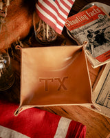 Leather Valet Tray | TX | Manready Mercantile