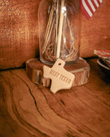 Leather Texas Key Tag | West Texas | Manready Mercantile