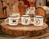 Camp Mug | Texas Outline Buck | Manready Mercantile