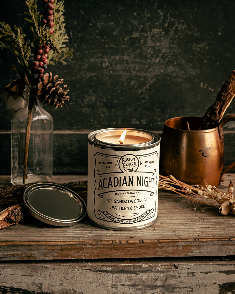 Acadian Night Candle | Boston General Store x Manready Mercantile