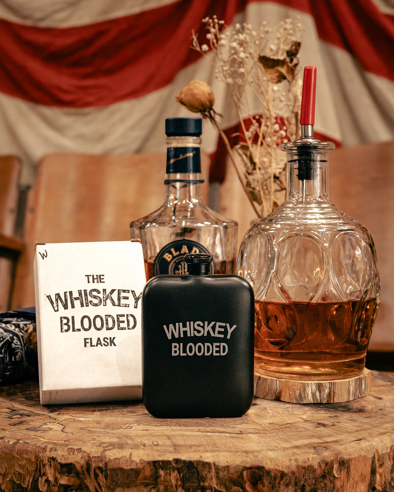 Whiskey Blooded Flask | Manready Mercantile