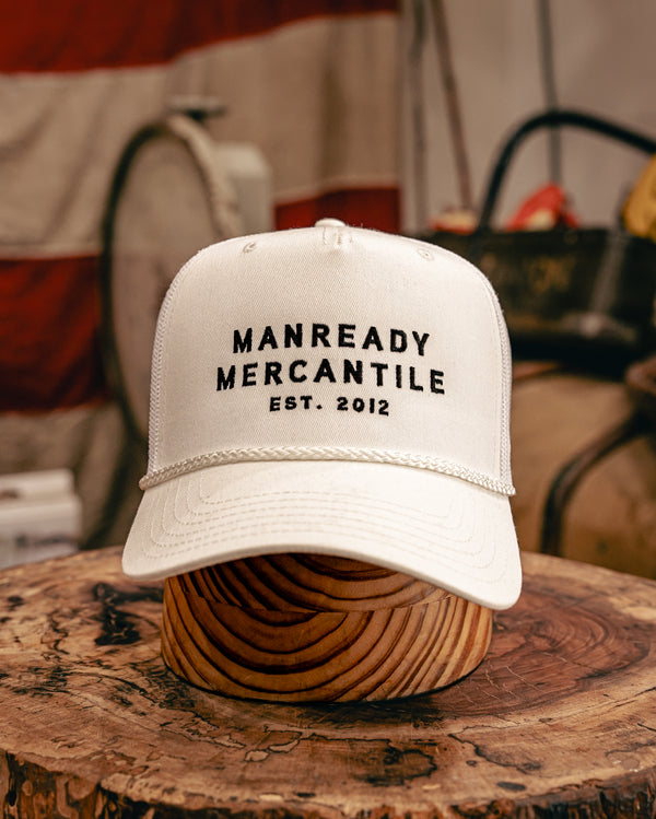 Embroidered Trucker Hat  | Manready Logo | Manready Mercantile