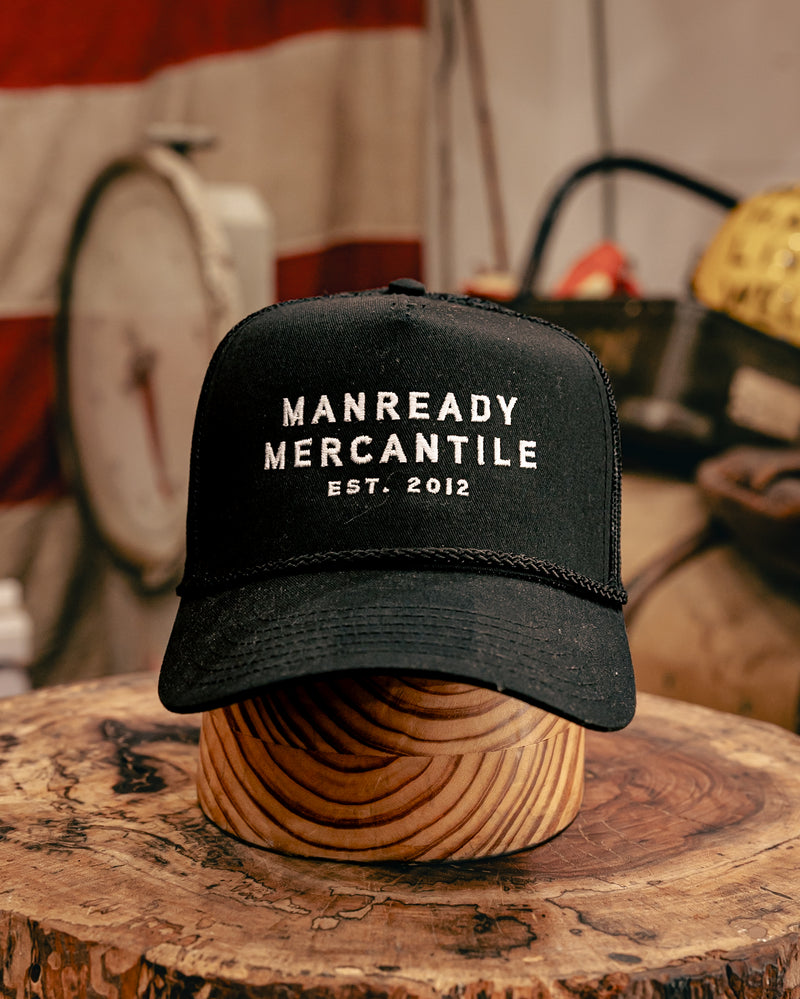 Embroidered Trucker Hat  | Manready Logo | Manready Mercantile