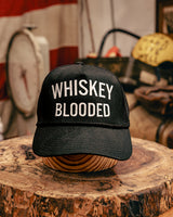 Embroidered Trucker Hat  | Whiskey Blooded | Manready Mercantile