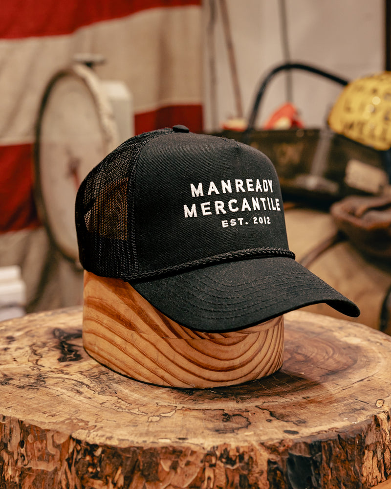 Embroidered Trucker Hat  | Manready Logo | Manready Mercantile