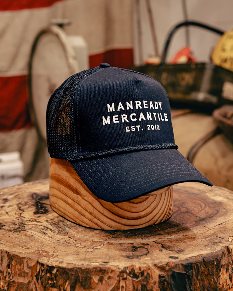 Embroidered Trucker Hat  | Manready Logo | Manready Mercantile