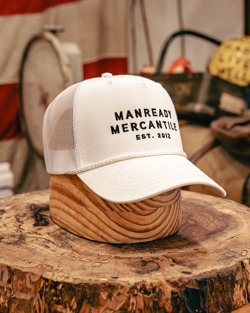 Embroidered Trucker Hat  | Manready Logo | Manready Mercantile