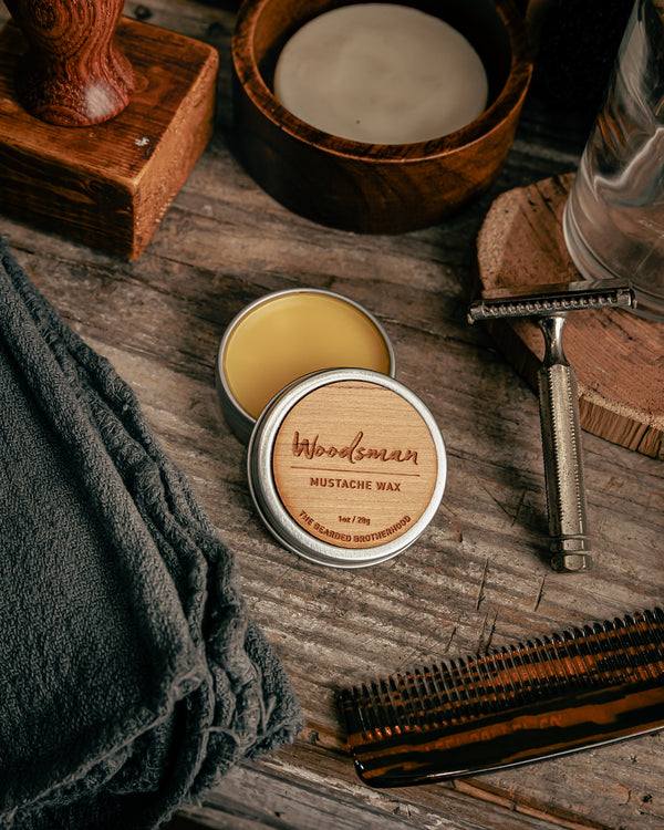 Mustache Wax | Woodsman | The Bearded Brotherhood