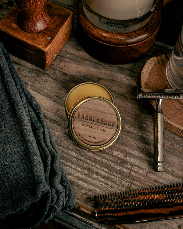 Mustache Wax | Barbershop | The Bearded Brotherhood