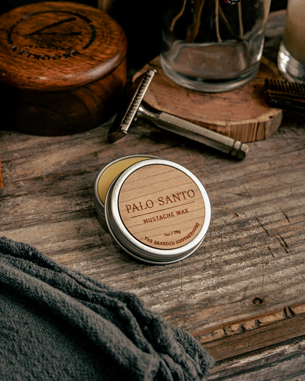 Mustache Wax | Palo Santo | The Bearded Brotherhood