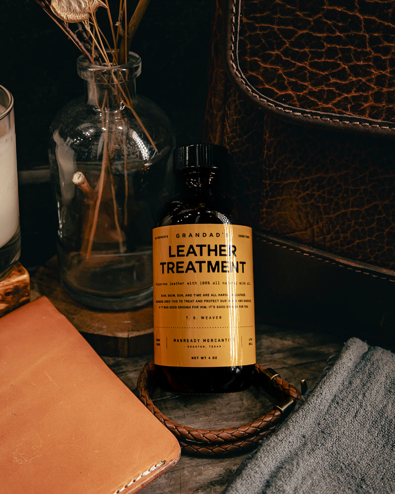 Grandad's Leather Treatment | Manready Mercantile