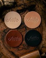 Leather Coaster | Austin Rope | Manready Mercantile