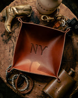 Leather Valet Tray | NY | Manready Mercantile