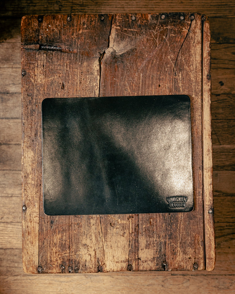 Leather Mouse Pad | Whiskey Blooded | Manready Mercantile