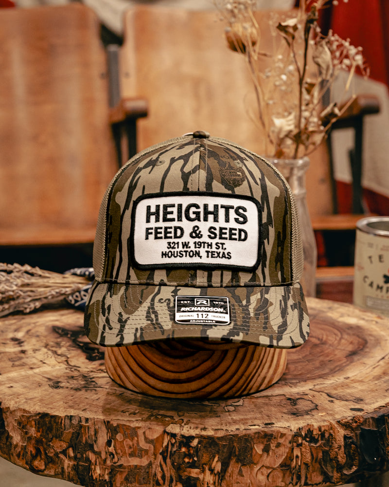 112 Richardson Hat | Heights Feed & Seed | Black and White | Manready Mercantile