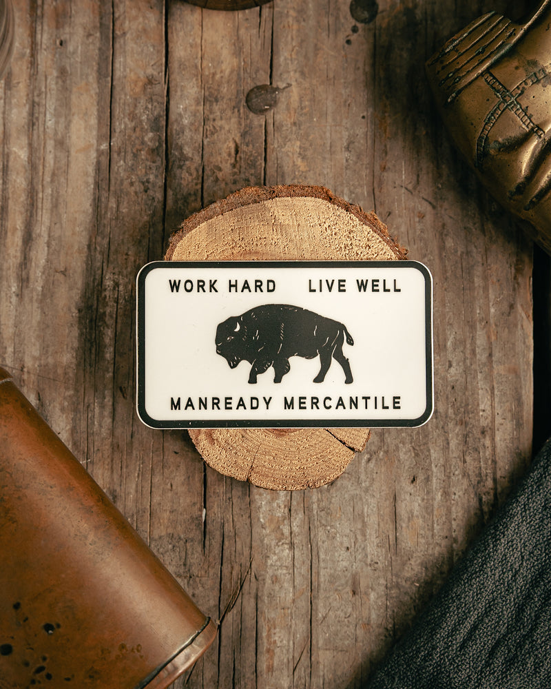 Sticker | Bison | Manready Mercantile