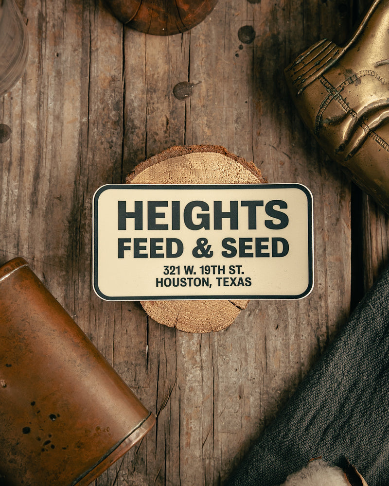 Sticker | Heights Feed & Seed | Manready Mercantile