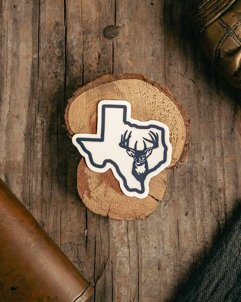 Sticker | Texas Outline Buck | Manready Mercantile