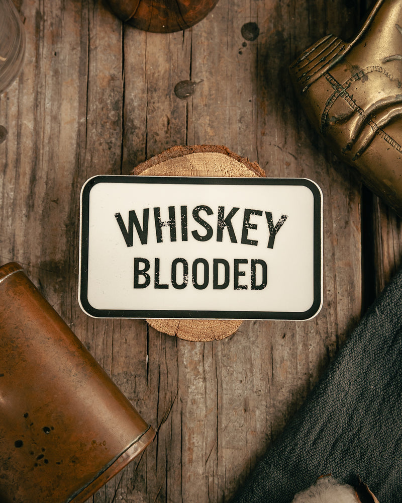 Sticker | Whiskey Blooded | Manready Mercantile