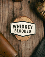 Sticker | Whiskey Blooded Shield | Manready Mercantile